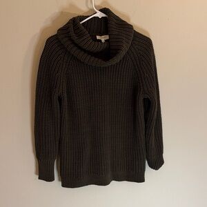 Haven Well Within Olive Green Cowl Neck Sweater